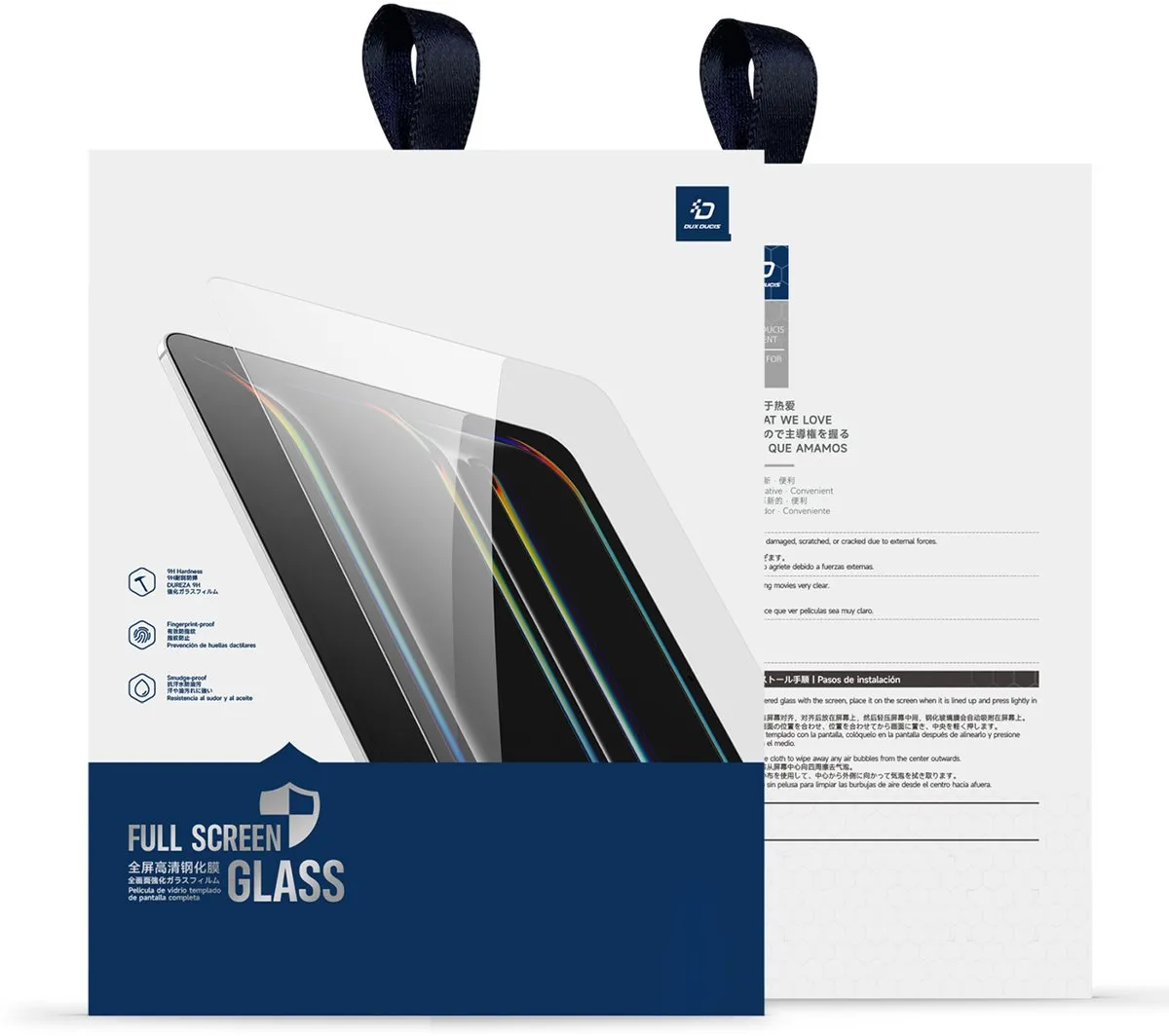 Samsung Dux Ducis Screenprotector Lenovo Tab 10.1 (2025) - 10.1 Inch - Transparant - afbeelding 6 van 6
