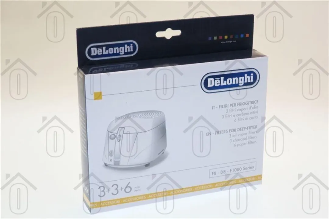 De’Longhi 5525101500 Friteusefilter - Wit