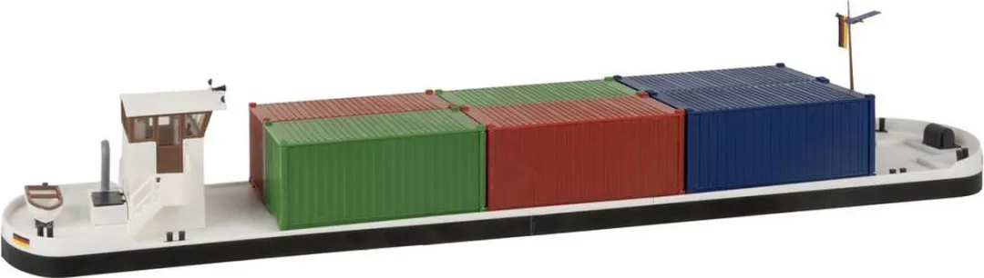 Faller H0 Vloeischip met containers