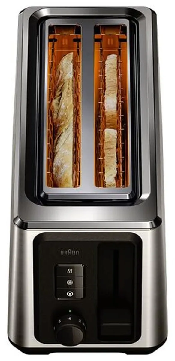 Braun HT5220BK Broodrooster 1400W - 2 Sandwiches - Zwart