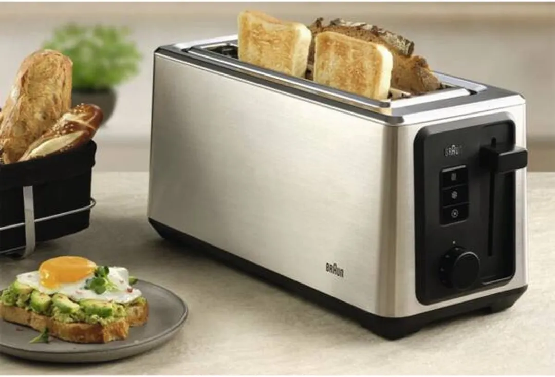 Braun HT5220BK Broodrooster 1400W - 2 Sandwiches - Zwart - afbeelding 6 van 6