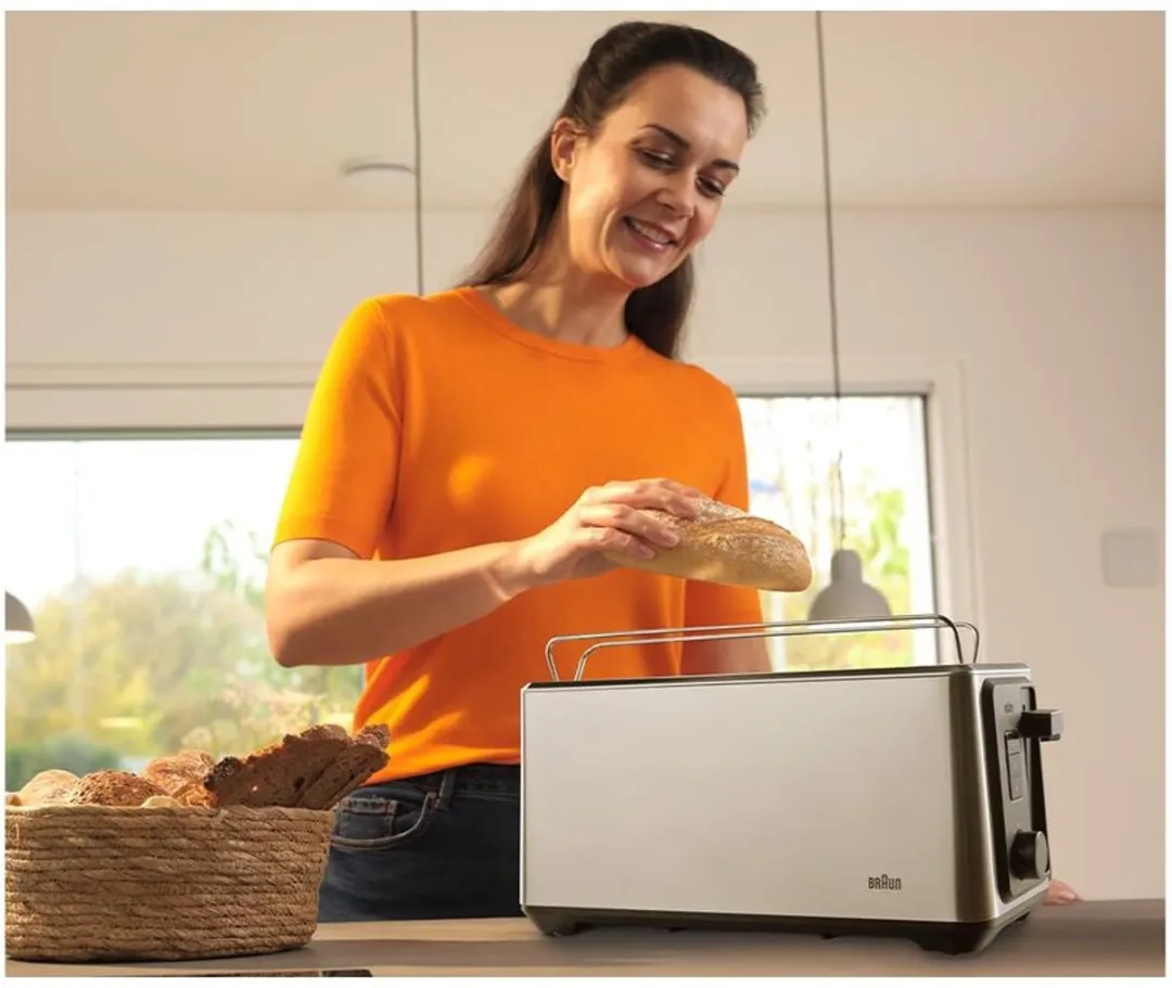 Braun HT5220BK Broodrooster 1400W - 2 Sandwiches - Zwart