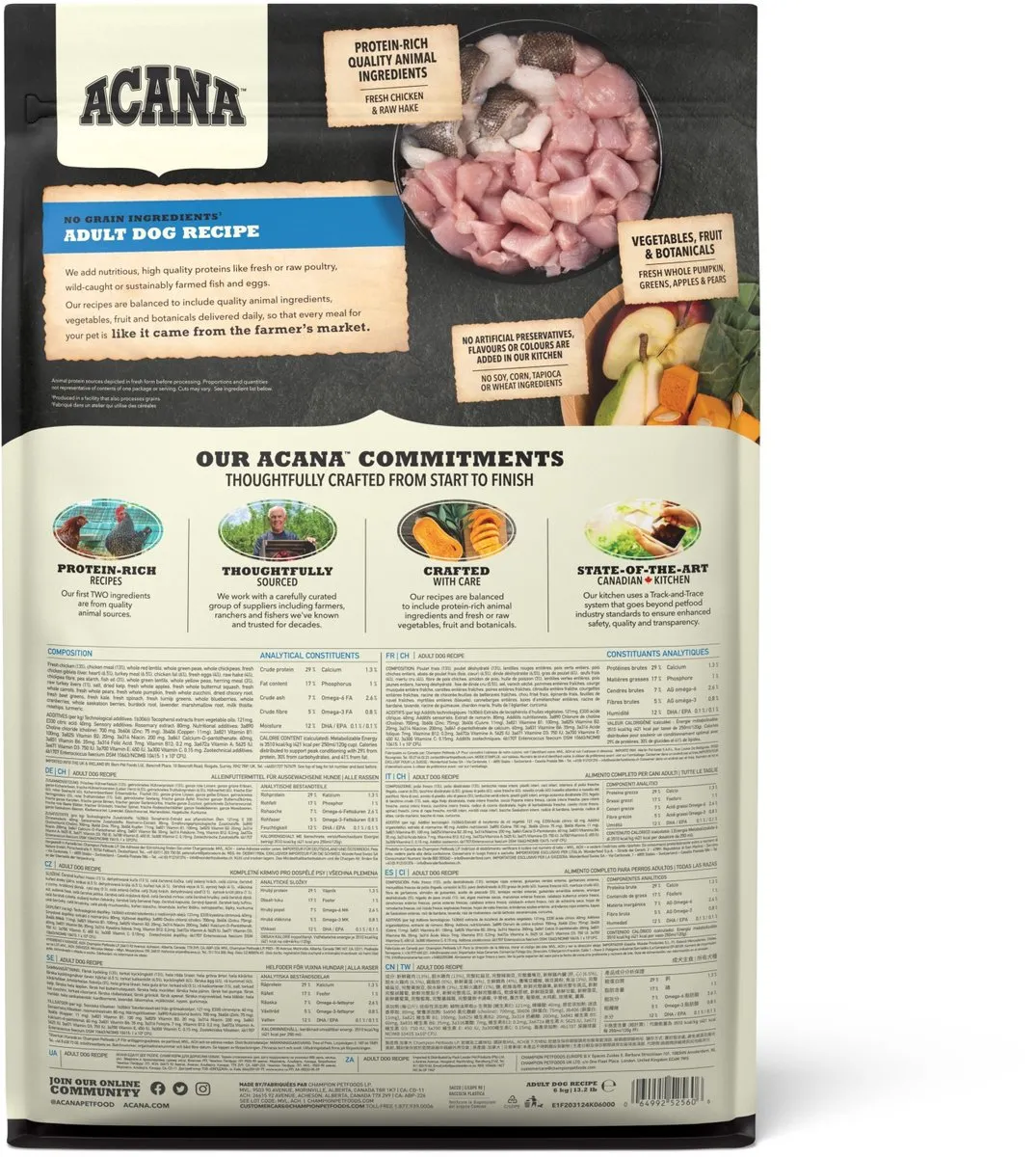 Acana Dog Adult - 6 kg