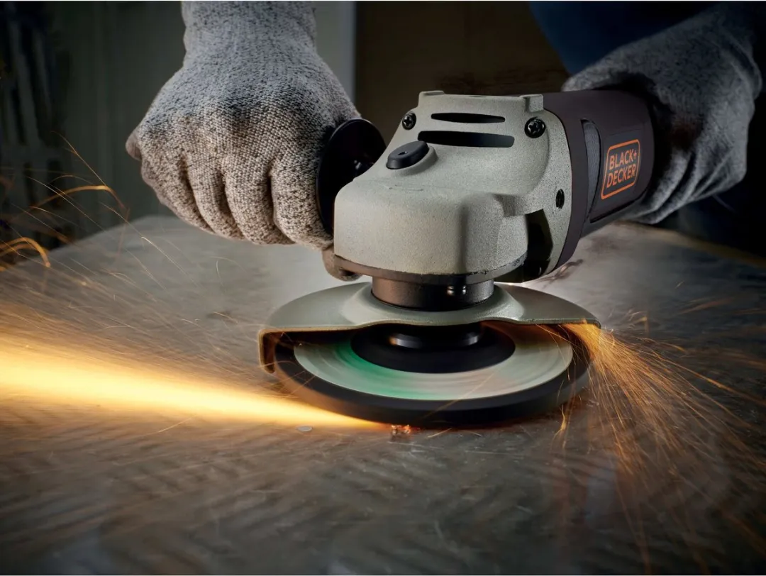 BLACK+DECKER KG1202K-QS Haakse Slijper 1200W 125mm