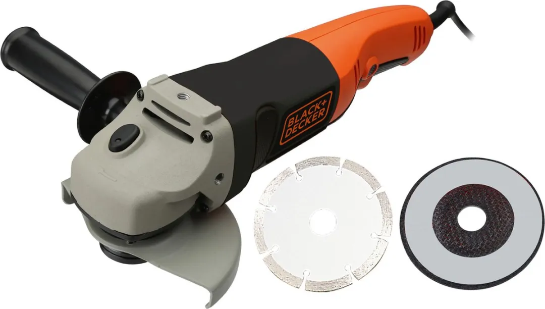 BLACK+DECKER KG1202K-QS Haakse Slijper 1200W 125mm