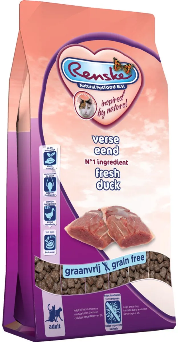 Renske Kat Adult Maxi Verse Zeevis & Zalm - 8 Stuks