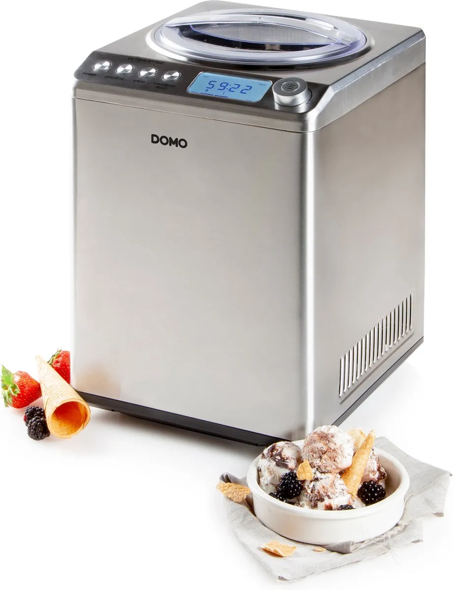 Domo DO9232I IJsmachine - 2,5L - RVS