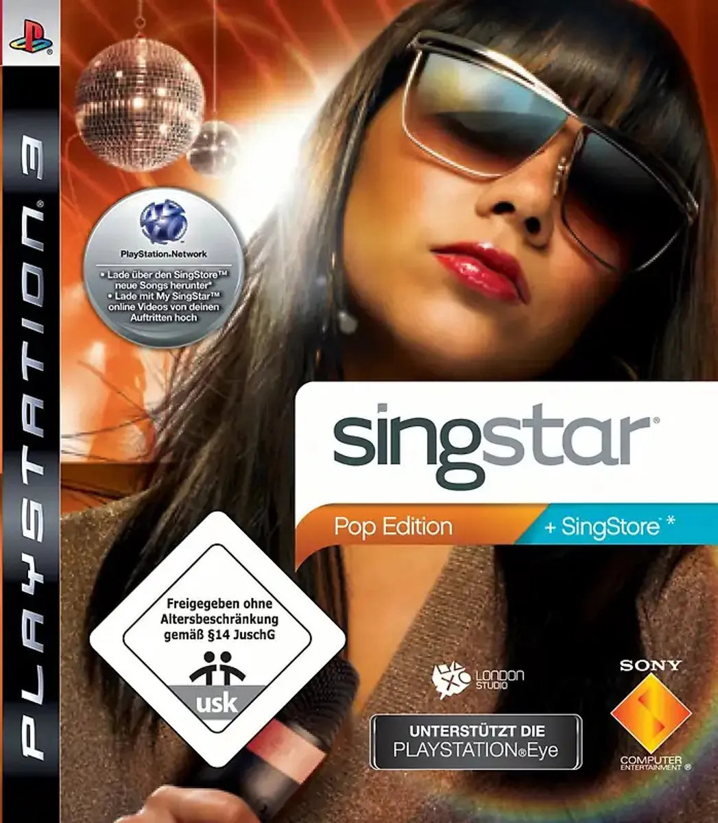 Sony SingStar Pop Edition PlayStation 3