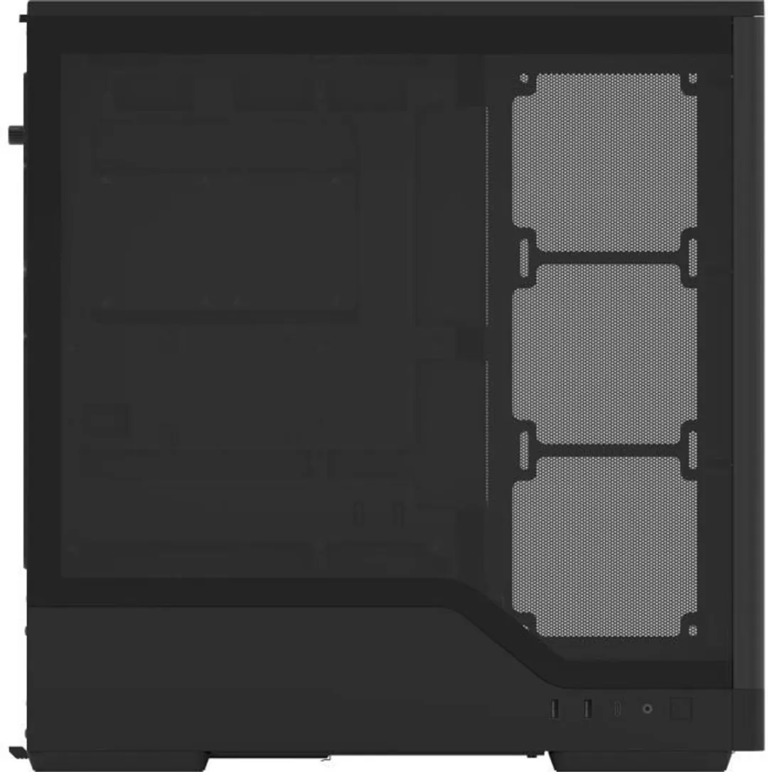 Aerocool D520A-BK V1 Mid-tower Behuizing - 4x120mm A-RGB - Zwart
