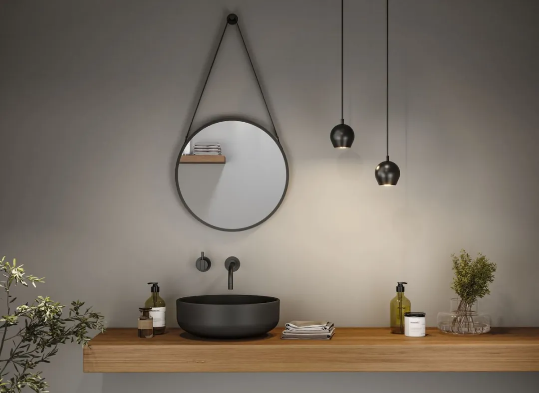 Paulmann Shima LED-hanglamp GU10 10W - Zwart mat - afbeelding 6 van 6