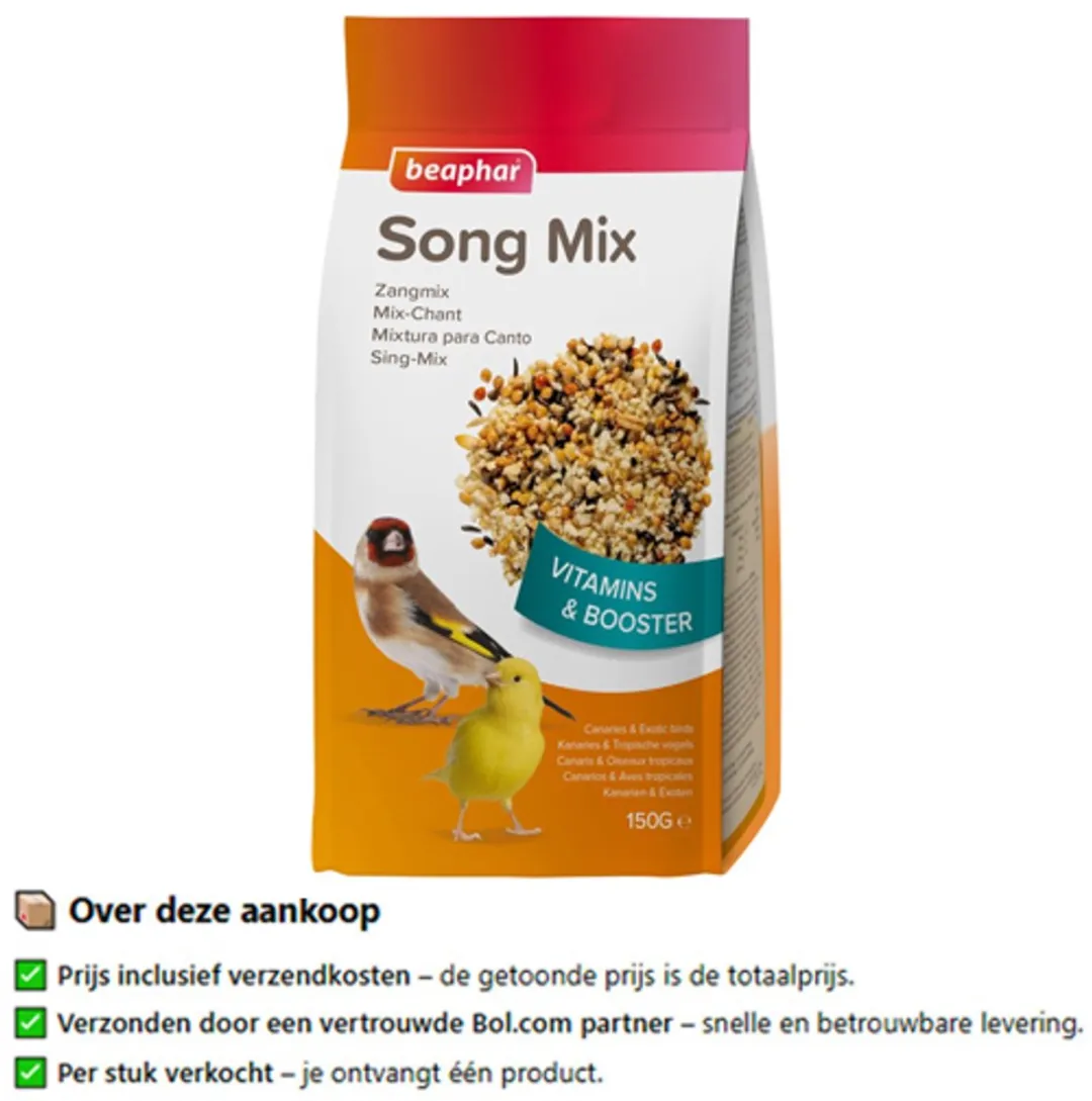 Beaphar Zangmix 150g - afbeelding 6 van 6