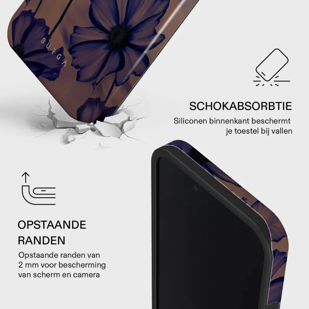 Burga Telefoonhoesje iPhone 16e - Velvet Night - afbeelding 4 van 5