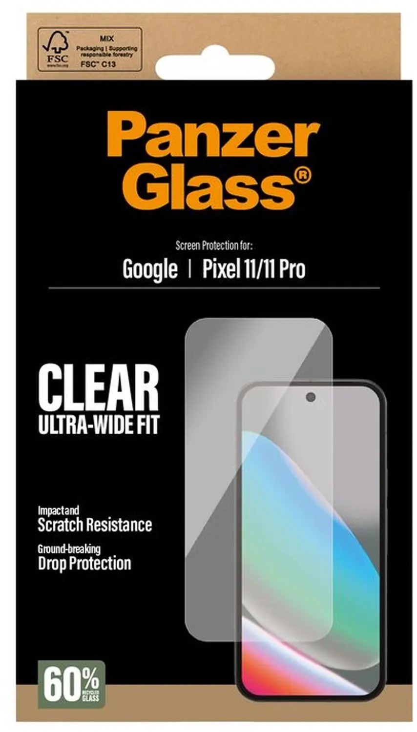 PanzerGlass PG72794 Screenprotector Google Pixel 11 / 11 Pro - afbeelding 4 van 4
