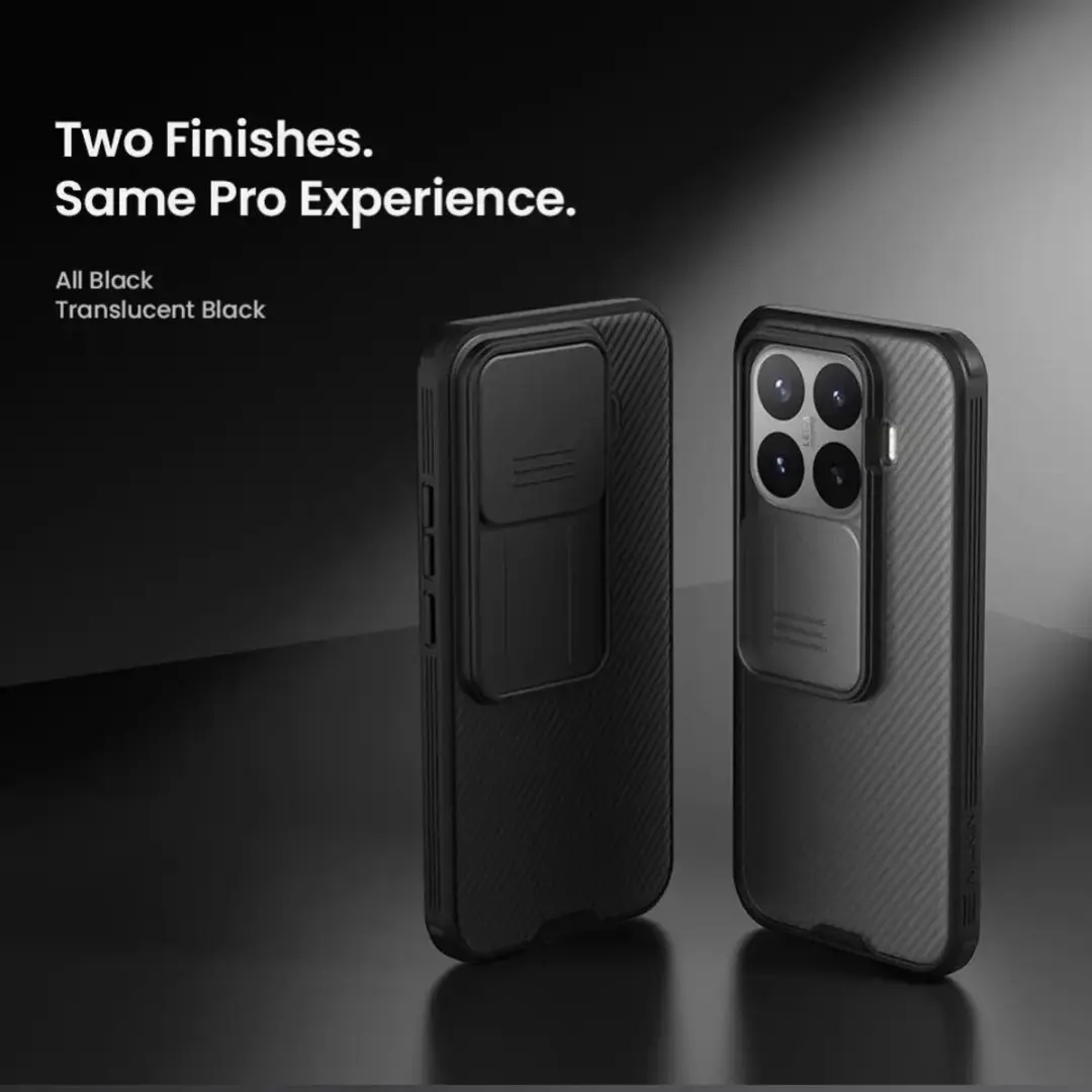 Nillkin CamShield Hoesje Xiaomi 17T - Clear Zwart - afbeelding 5 van 6