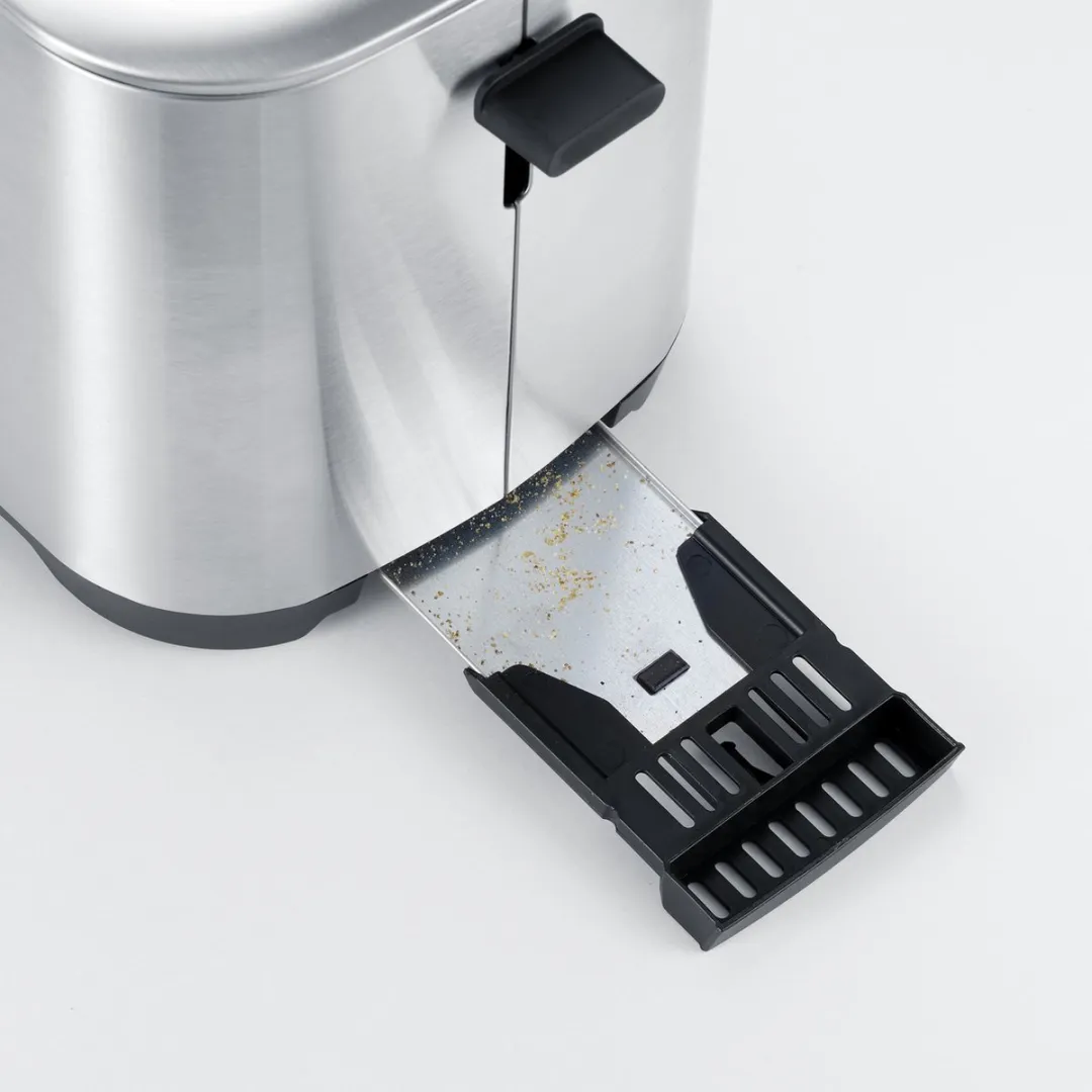 Severin AT2620 Broodrooster 2 Sneden 800W - Zwart/RVS