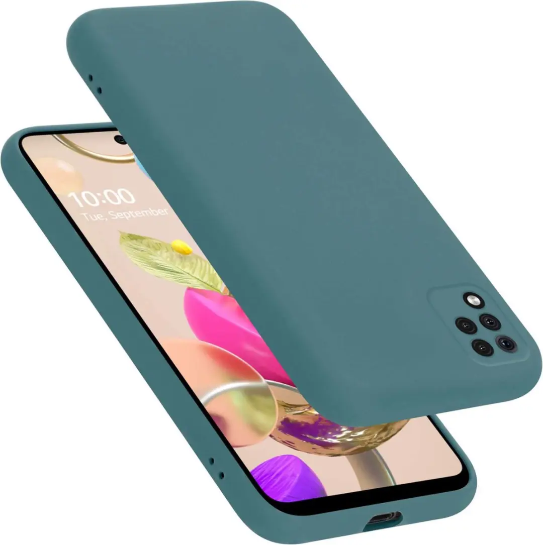 Cadorabo Hoesje geschikt voor LG K42 in LIQUID GROEN