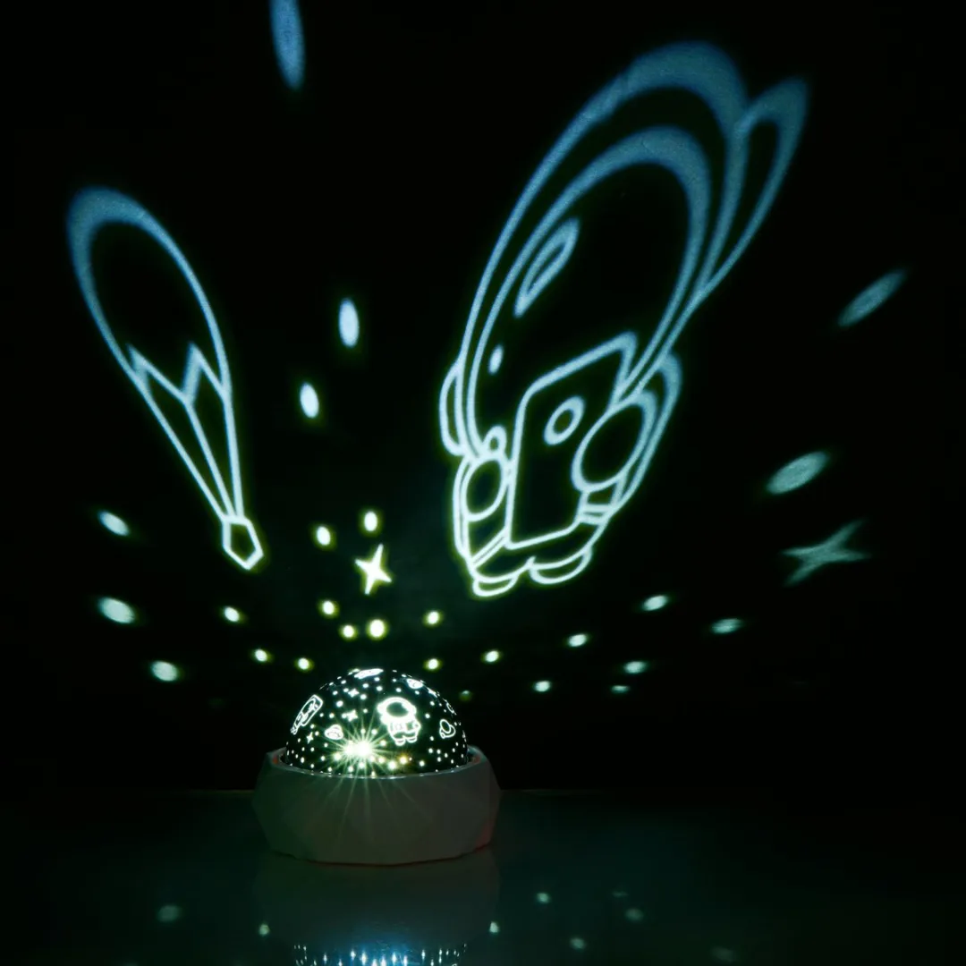 Grundig Sterrenprojector Nachtlamp - RGB Kleurverandering - USB-C Oplaadbaar