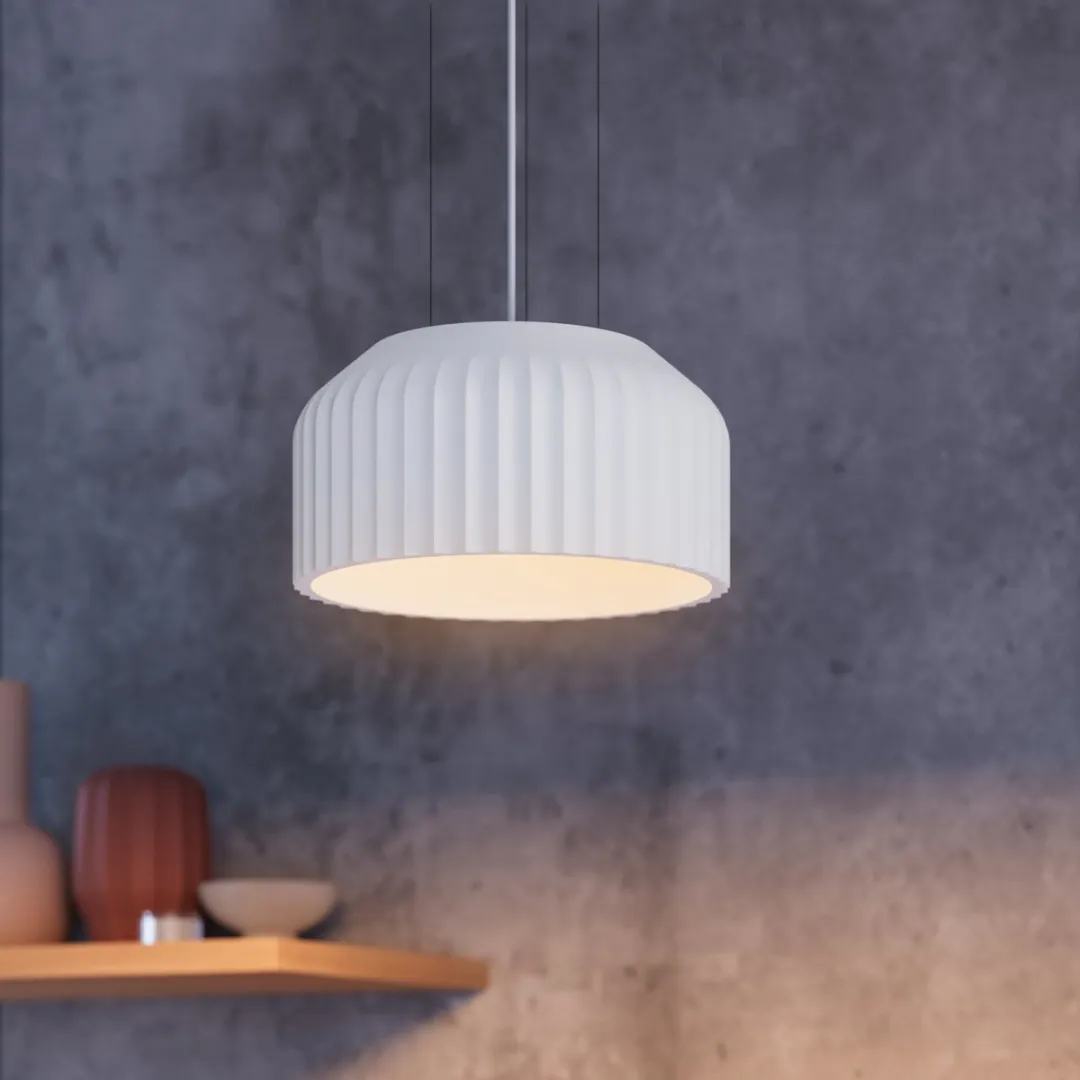Osram Decor Plaster Routes Hanglamp 300mm - E27 - Wit