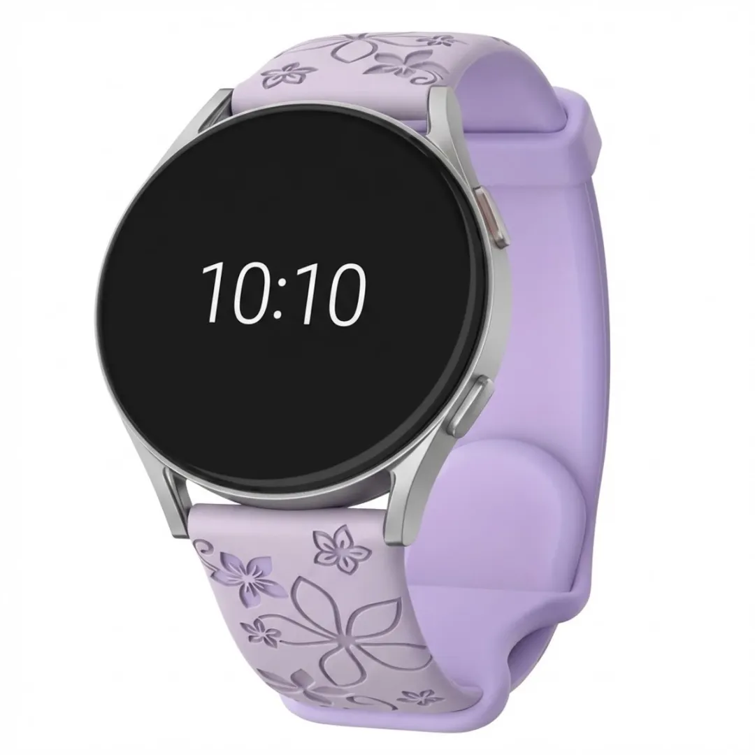 NUVEX Silicone Horlogeband Lavendel/Violet