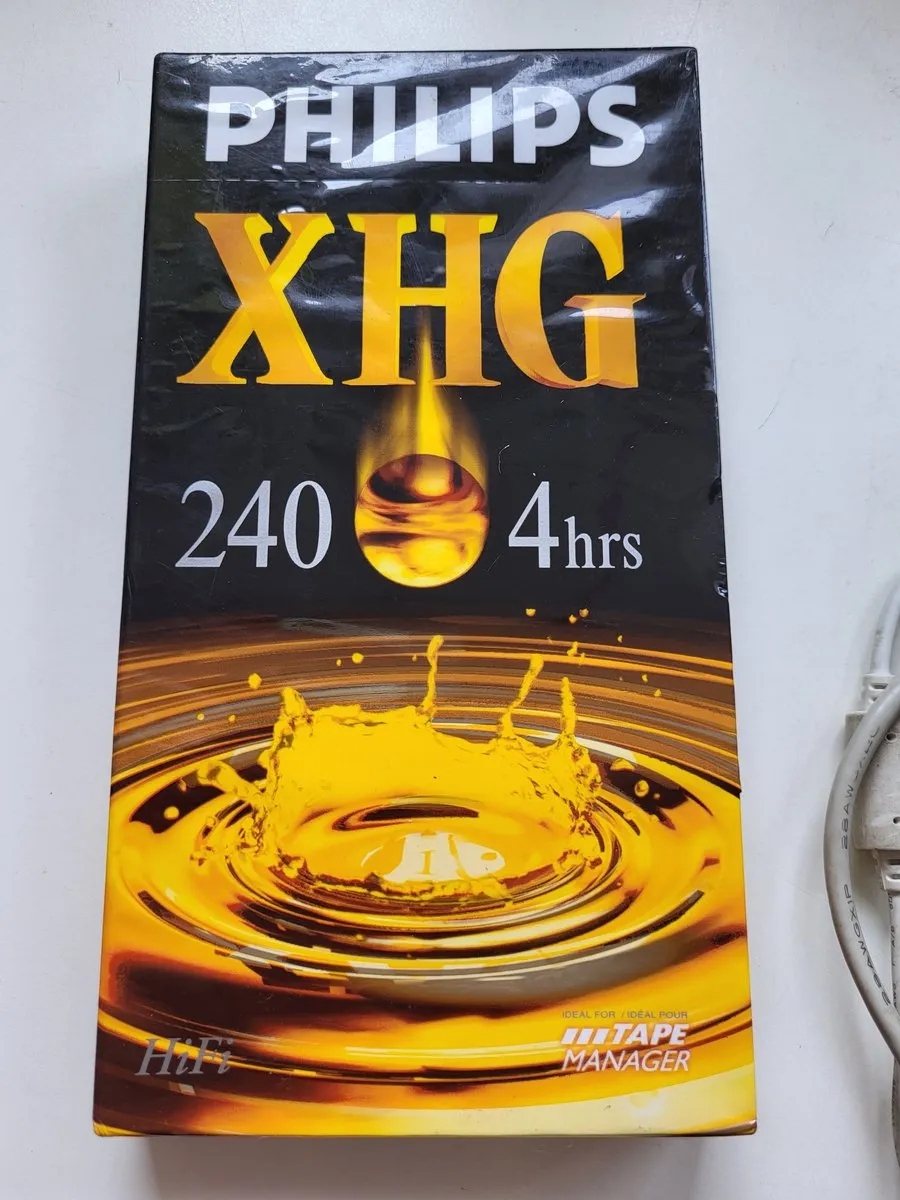 Philips XHG E240 VHS Videocassette - 4 uur - afbeelding 2 van 3