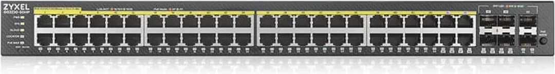 Zyxel GS2210-48HP Netwerk Switch - 50 Poorten Wit