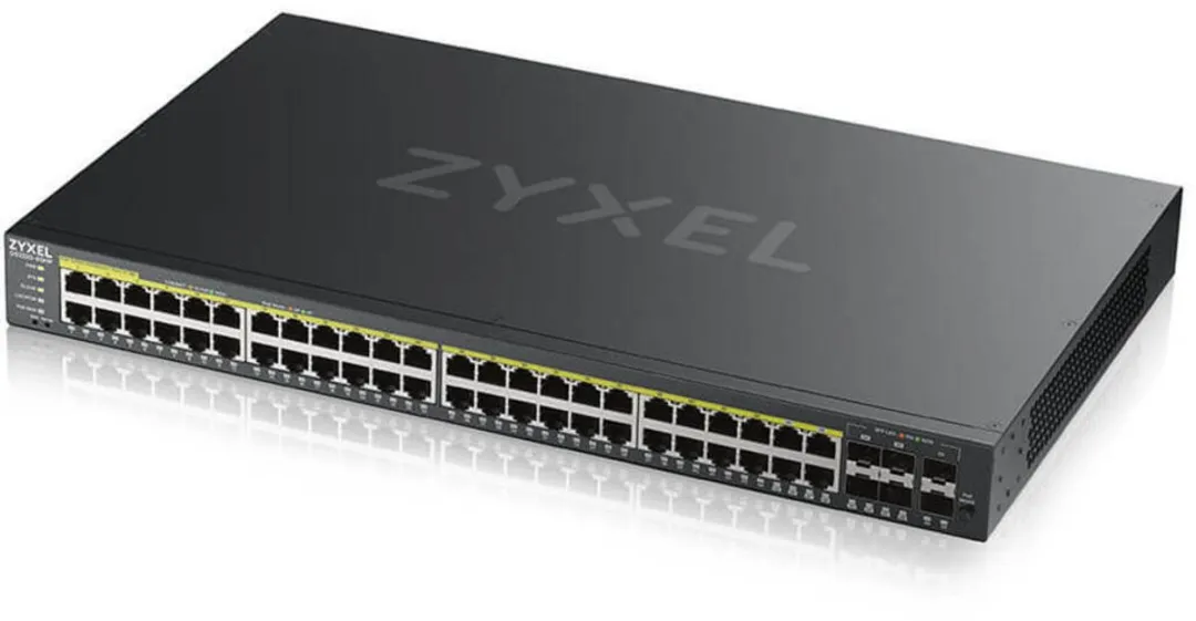 Zyxel GS2210-48HP Netwerk Switch - 50 Poorten Wit