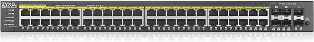 Zyxel GS2210-48HP Netwerk Switch - 50 Poorten Wit - afbeelding 6 van 6