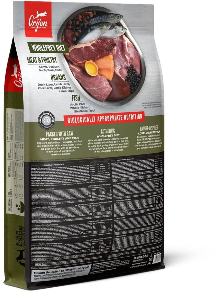 Orijen Tundra Dog - Hondenvoer - 6 kg