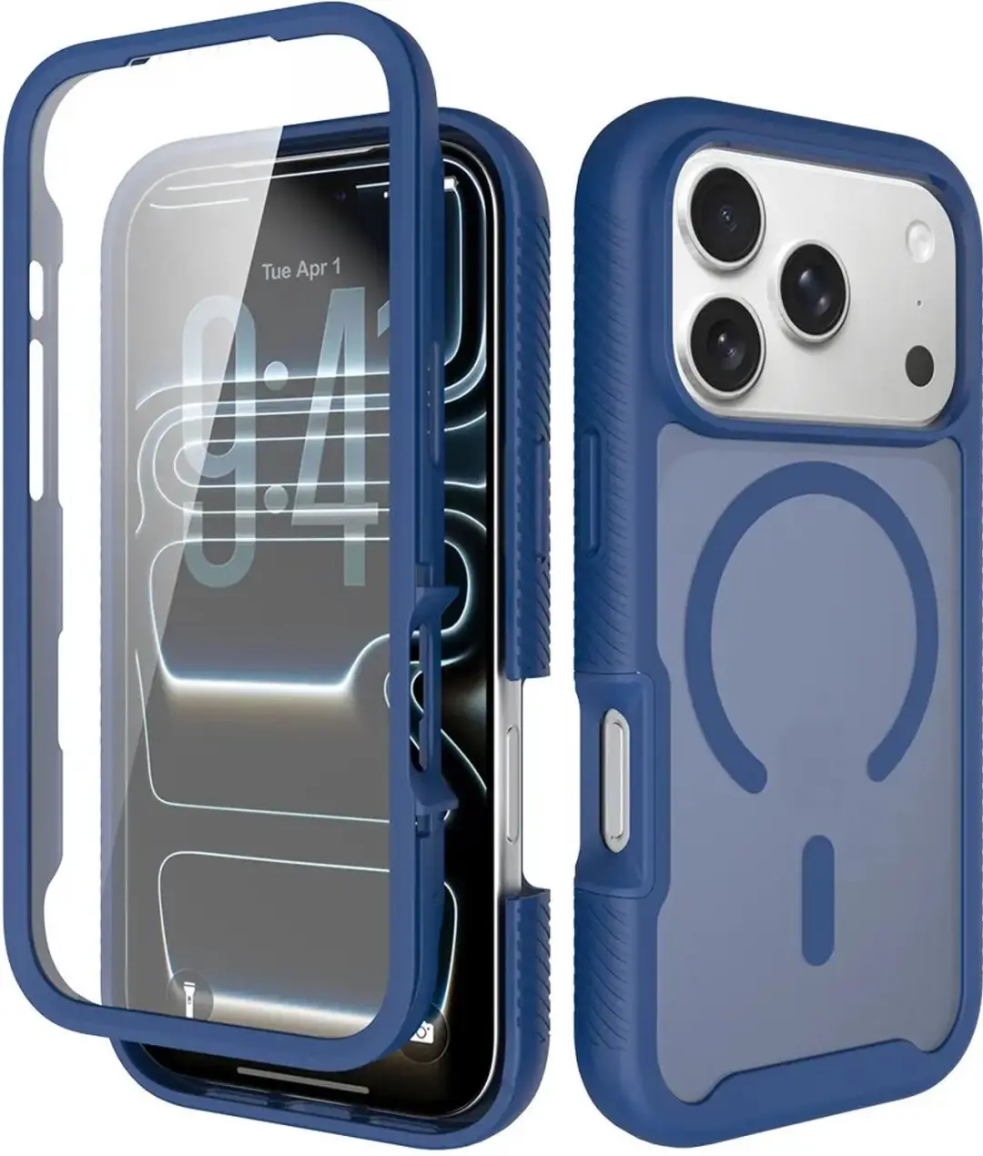 Hoesje met Ingebouwde Screenprotector iPhone 18 Pro