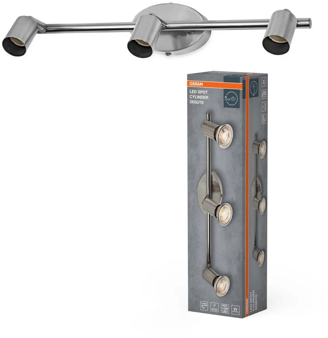 Osram LED Spot Cylinder 3xGU10