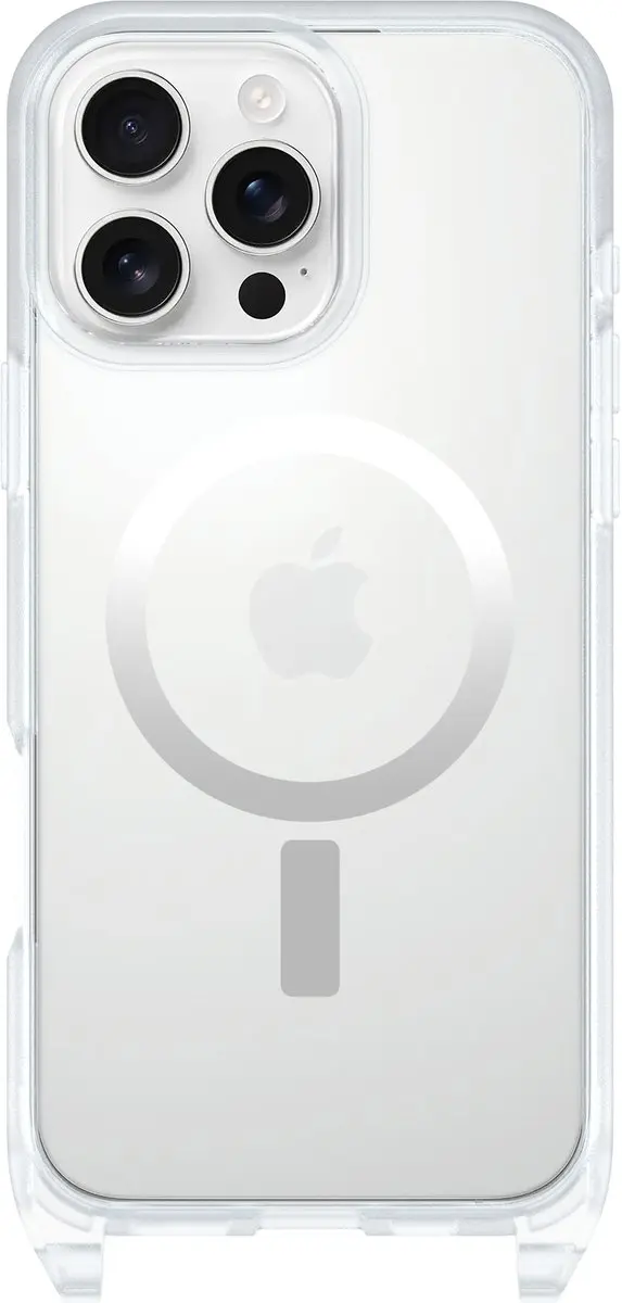 OtterBox React Necklace Series iPhone 16 Pro Max hoesje - MagSafe - Clear - afbeelding 3 van 6