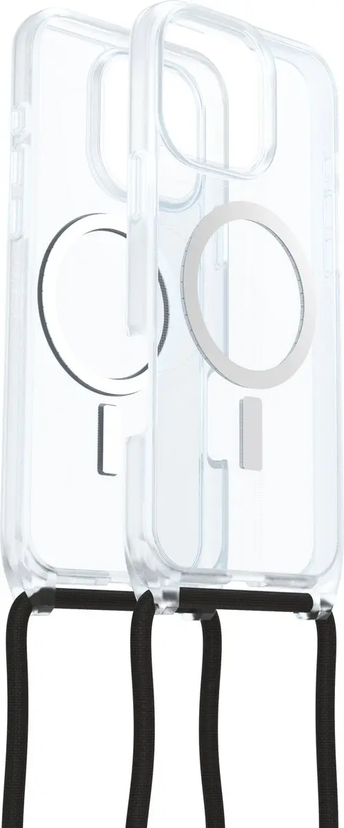 OtterBox React Necklace Series iPhone 16 Pro Max hoesje - MagSafe - Clear - afbeelding 2 van 6