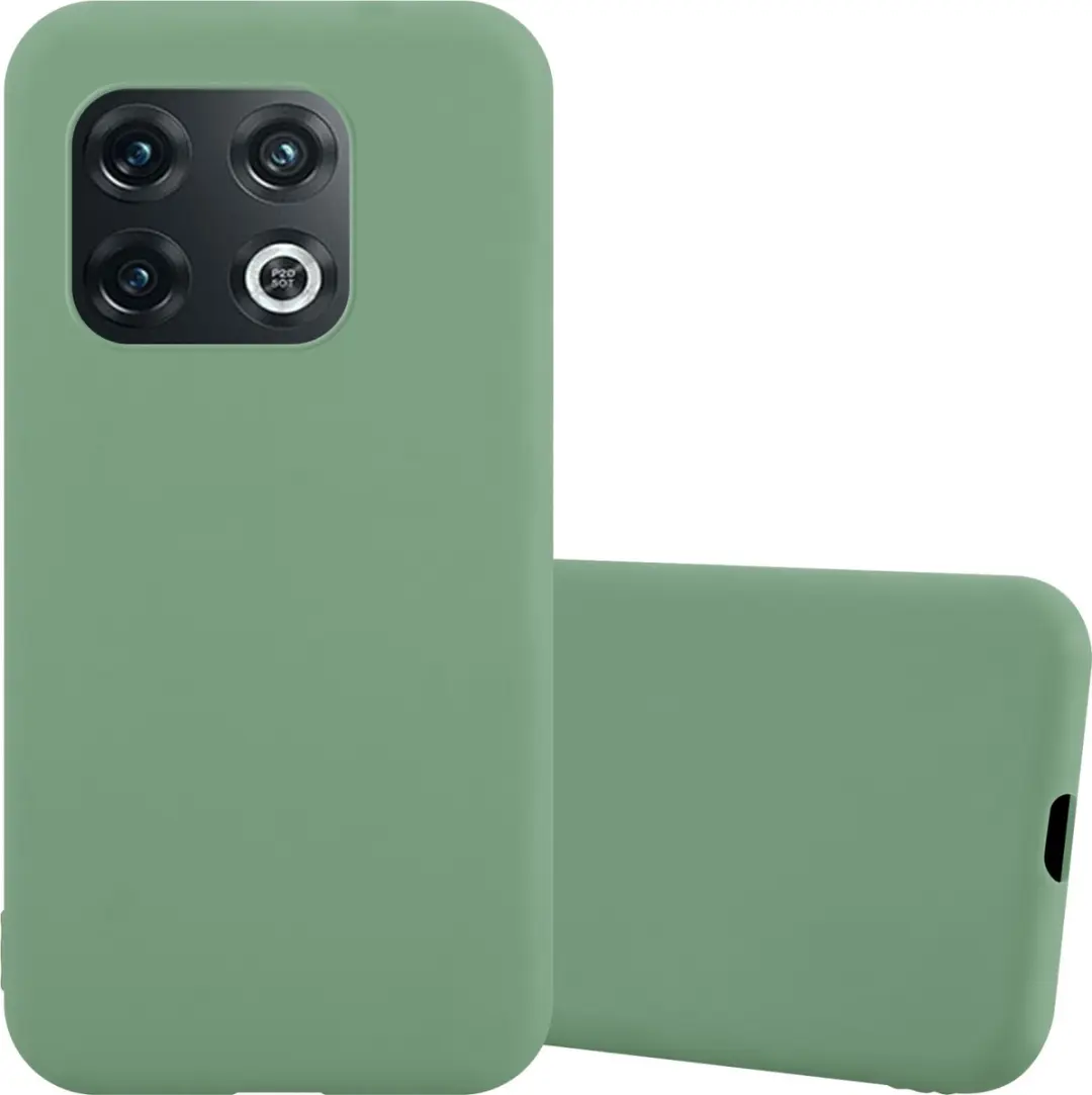 Cadorabo Hoesje geschikt voor OnePlus 10 PRO 5G in CANDY PASTEL GROEN