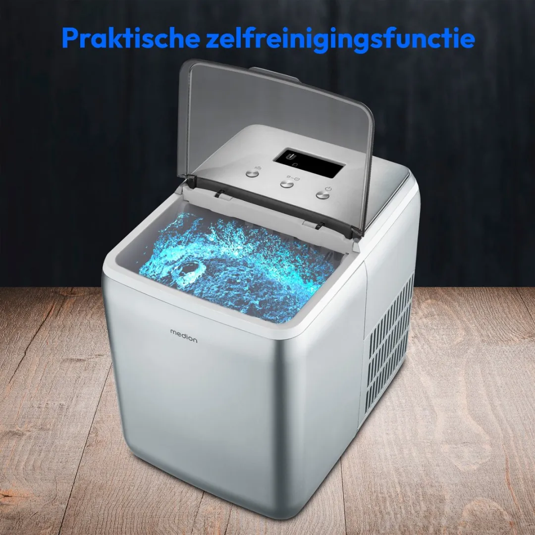 Medion MD11950 IJsblokjesmachine - 2,6L - Zilver
