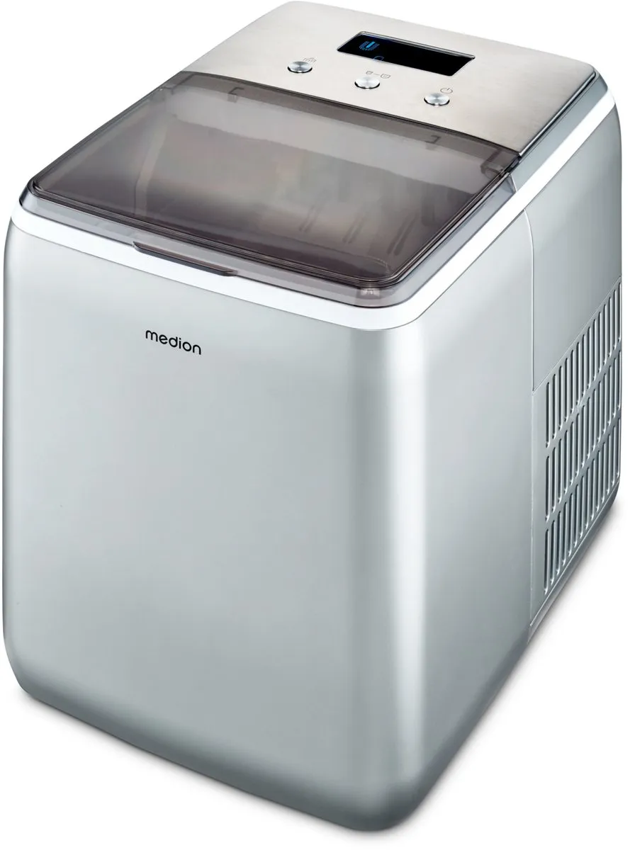 Medion MD11950 IJsblokjesmachine - 2,6L - Zilver