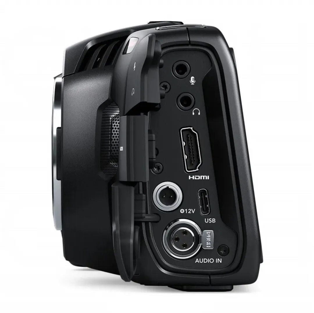 Blackmagic Pocket Cinema Camera 4K BM-CINECAMPOCHDM - Zwart - afbeelding 6 van 6