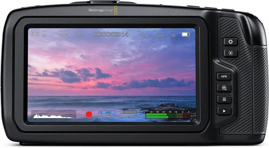 Blackmagic Pocket Cinema Camera 4K BM-CINECAMPOCHDM - Zwart