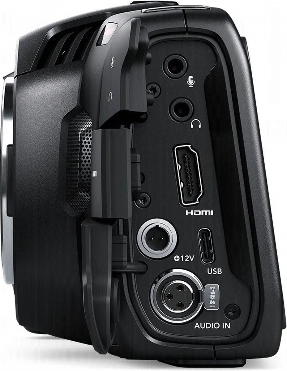 Blackmagic Pocket Cinema Camera 4K BM-CINECAMPOCHDM - Zwart