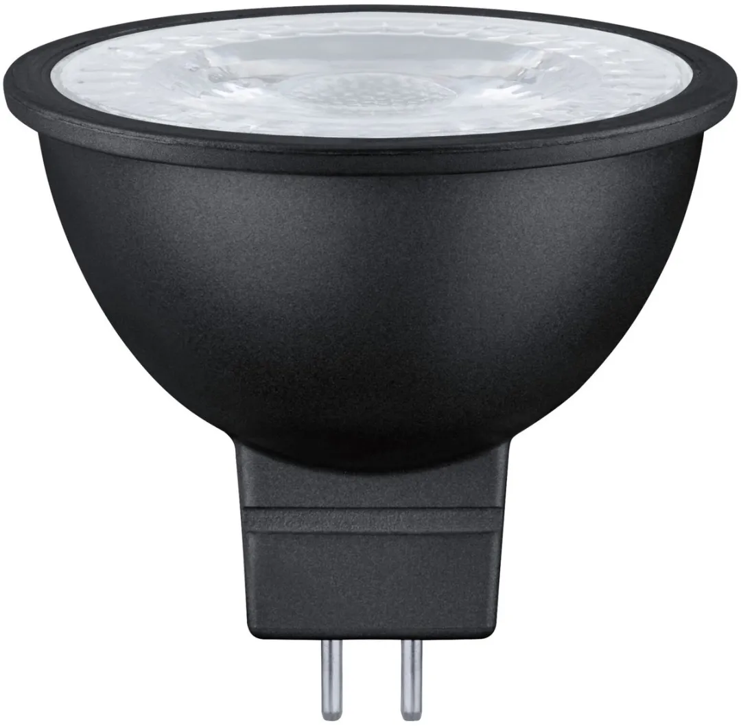 Paulmann LED Reflector GU5.3 6,5W 2700K - 1 Stuk - Mat Zwart
