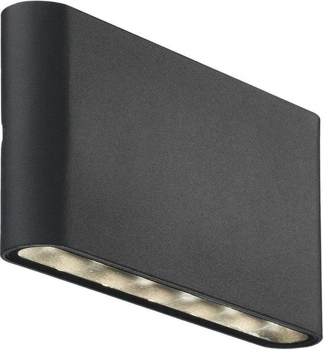 Nordlux Kinver Wandlamp LED - 2 Lichtpunten - Zwart