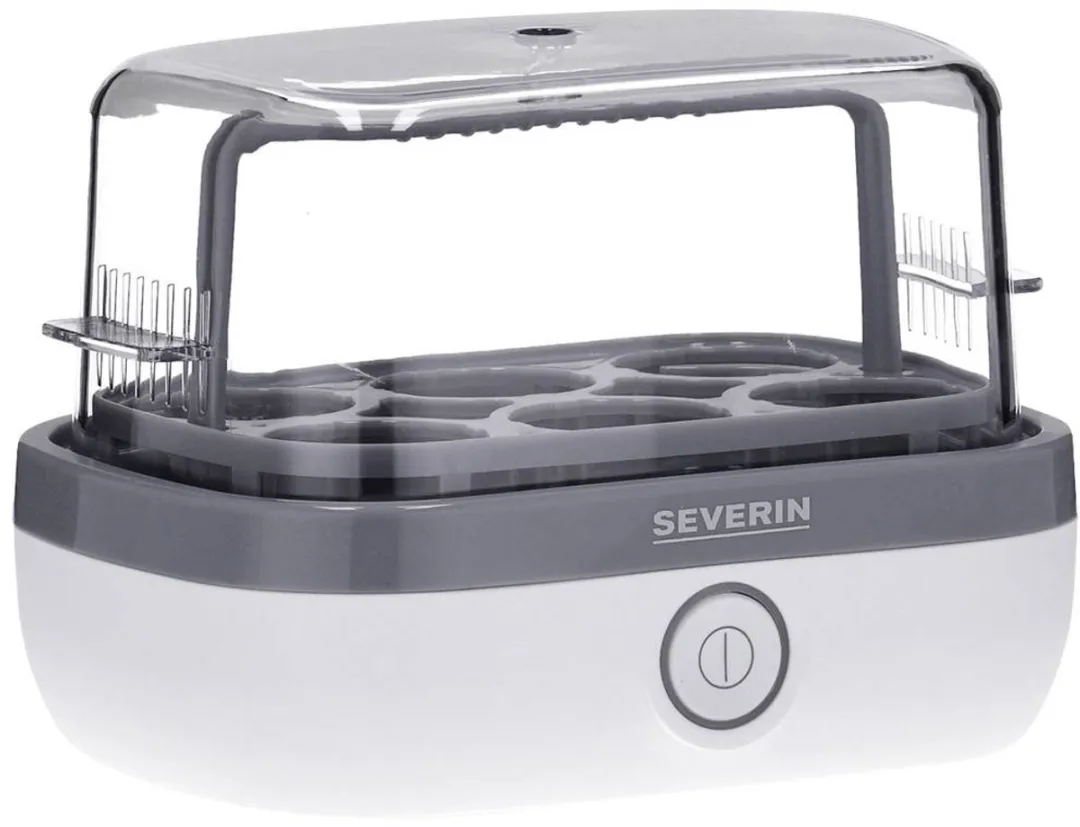 Severin EK 3164 Eierkoker 6 Stuks - Wit/Grijs