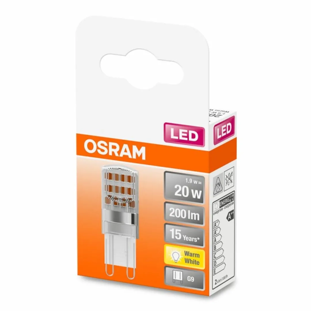 Osram LED Insteeklamp G9 1.9W - 200 Lumen - 2 Stuks
