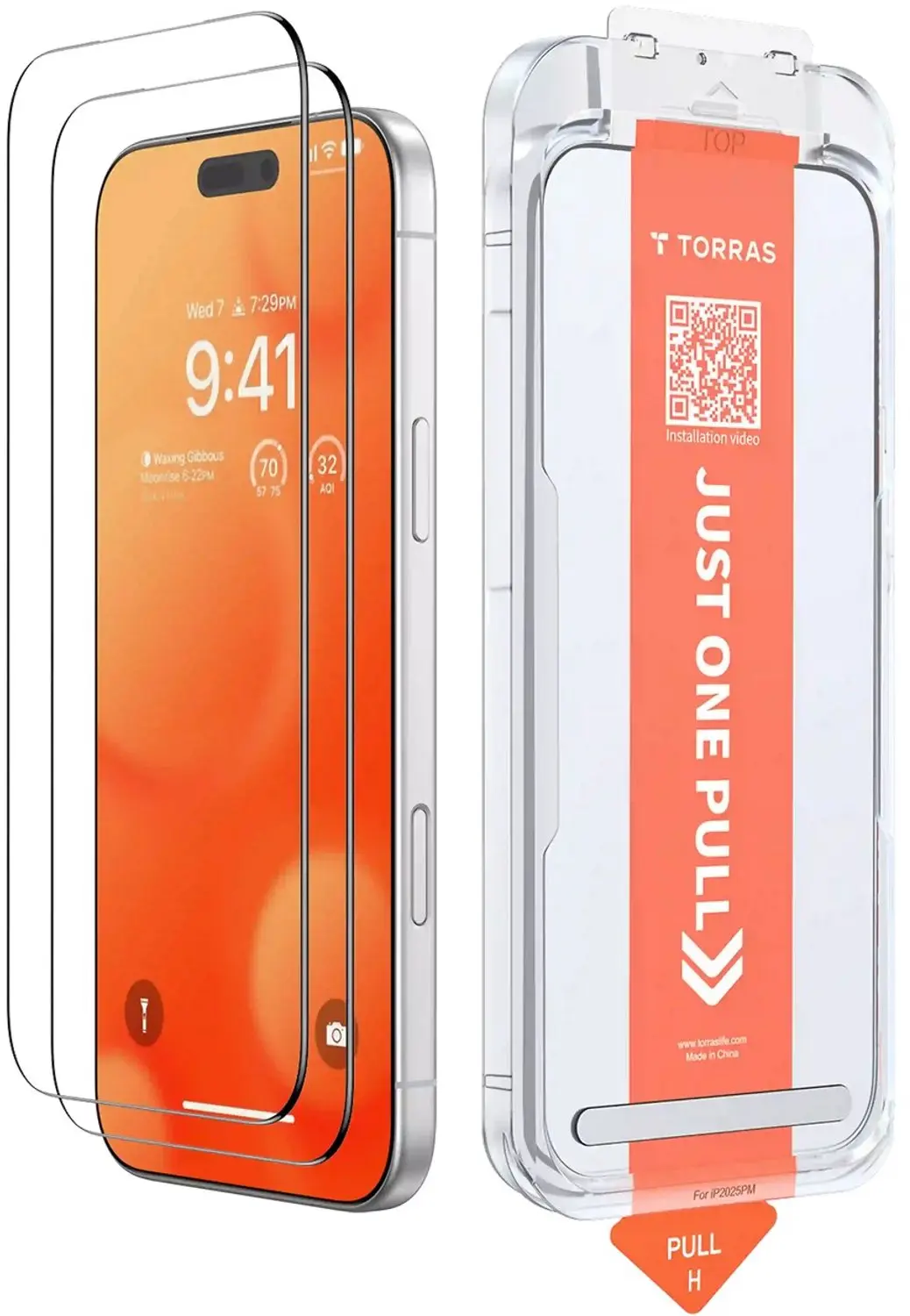 Torras HD screenprotector iPhone 17 Pro/18 Pro
