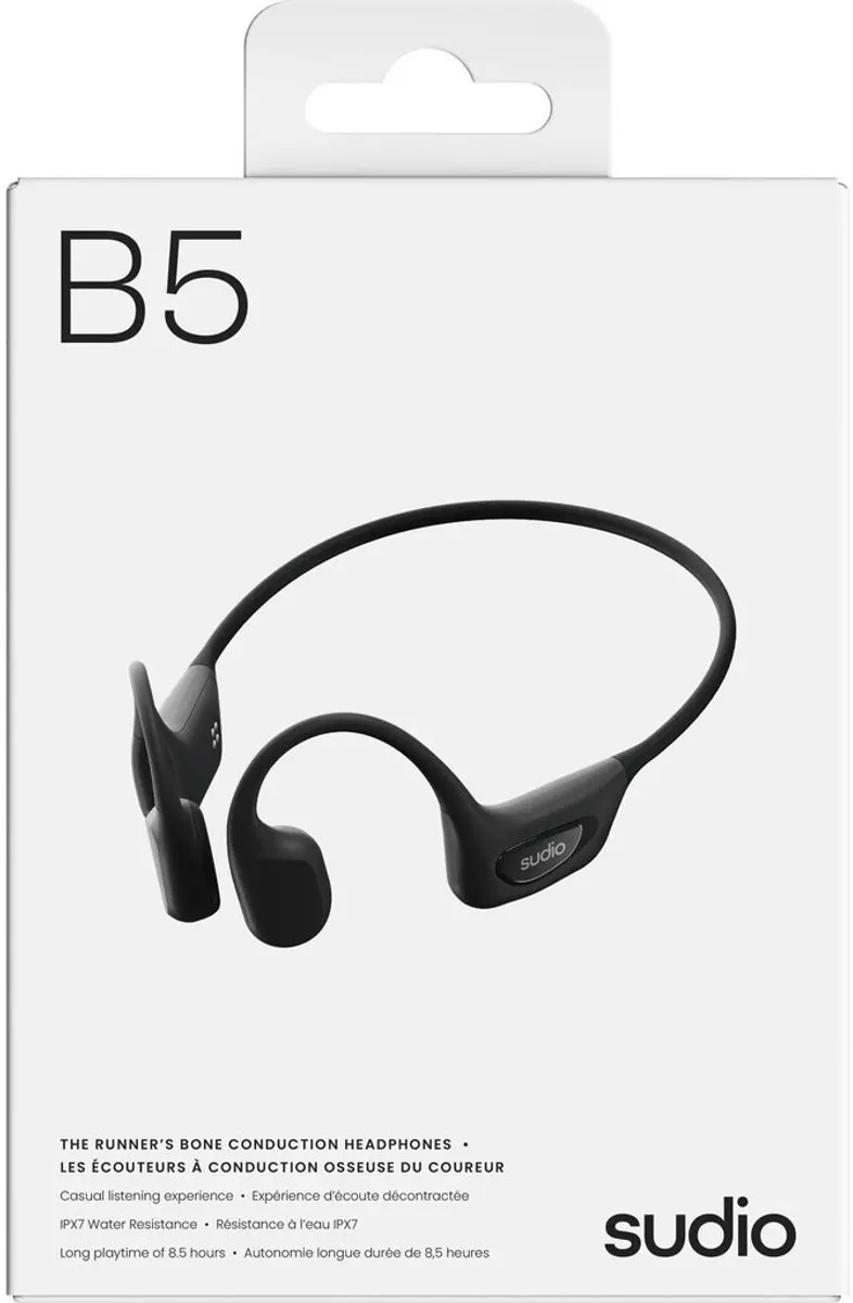 Sudio B5 B5BLK Koptelefoon - Zwart - afbeelding 6 van 6