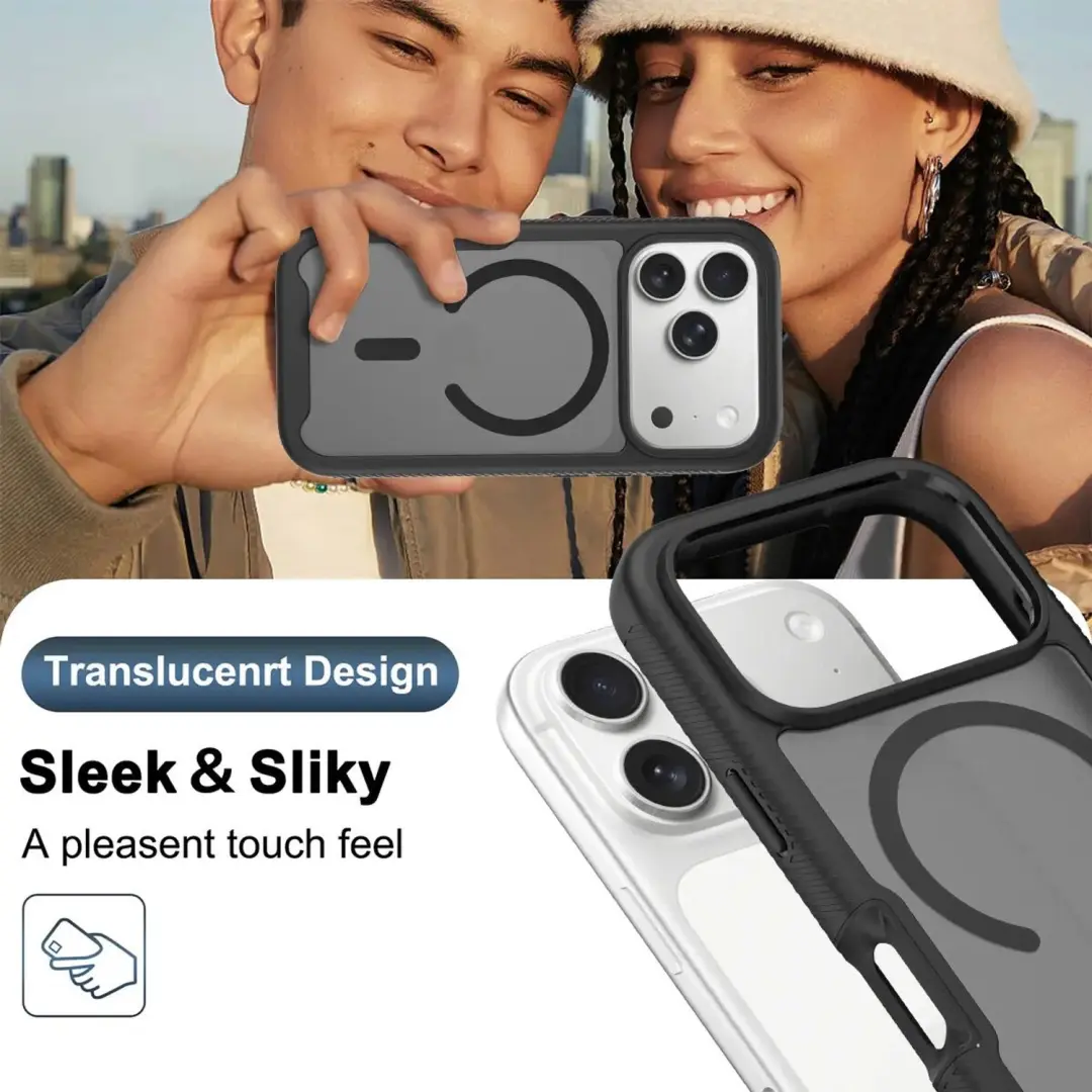 Hoesje iPhone 18 Pro met MagSafe - Matte Zwart - afbeelding 6 van 6