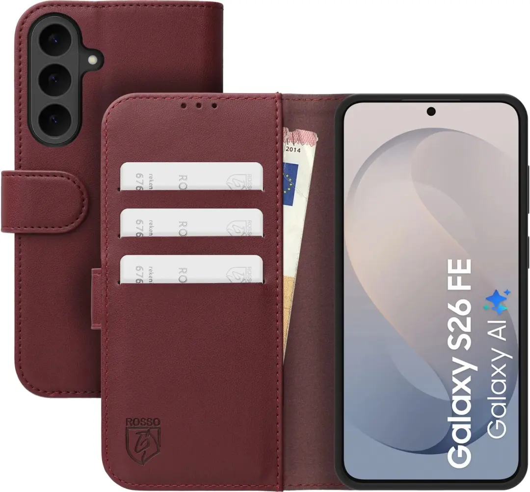 Rosso Element Modern Hoesje Samsung Galaxy S26 FE