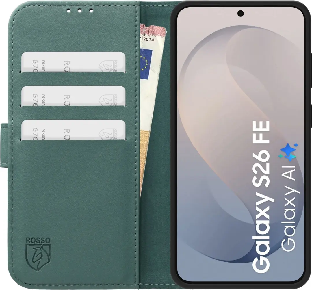 Rosso Element Modern Hoesje Galaxy S26 FE - Licht Groen - afbeelding 4 van 6