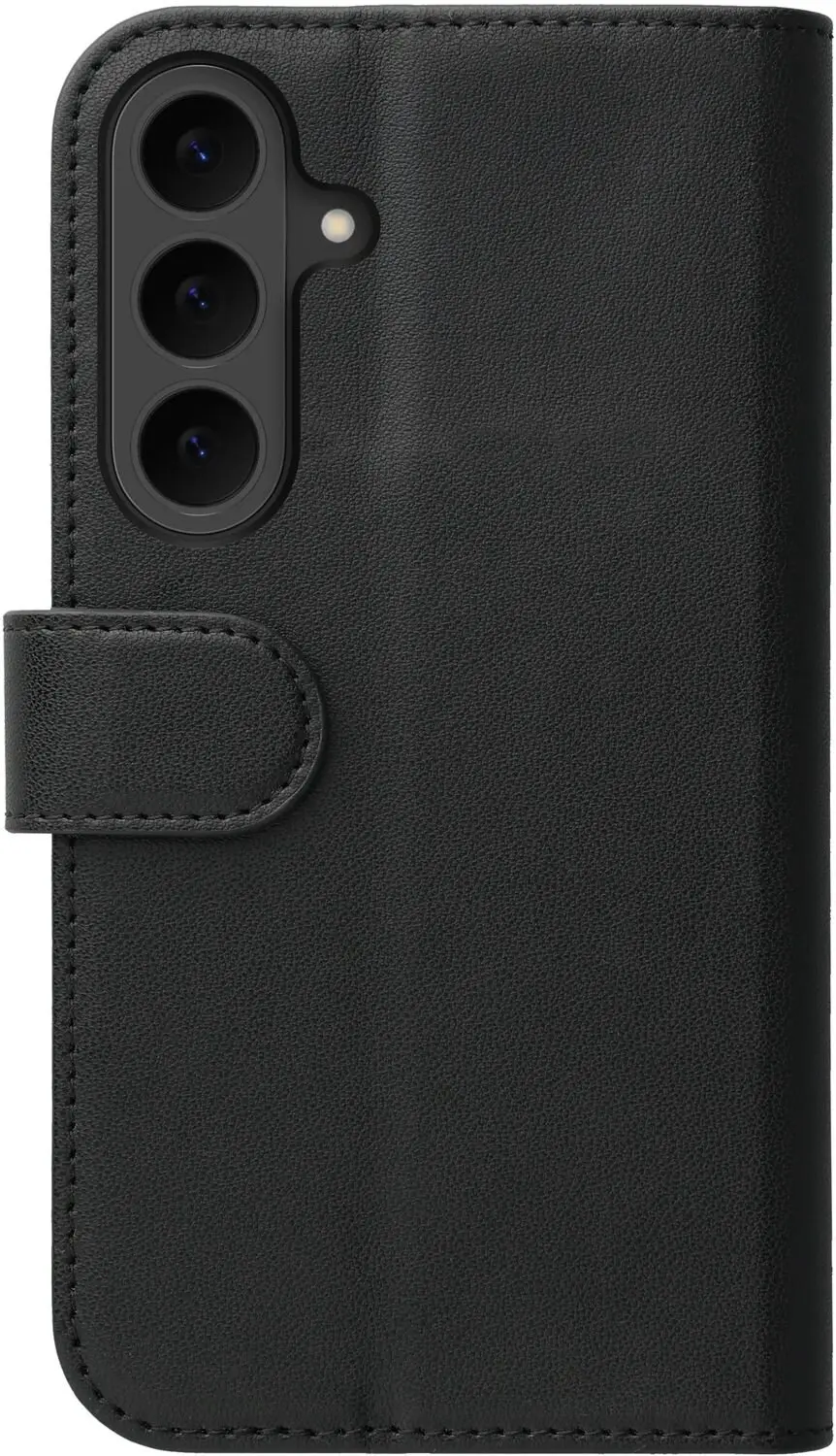 Rosso Element Modern Hoesje Samsung Galaxy S26 FE - Book Case - Zwart - afbeelding 4 van 6