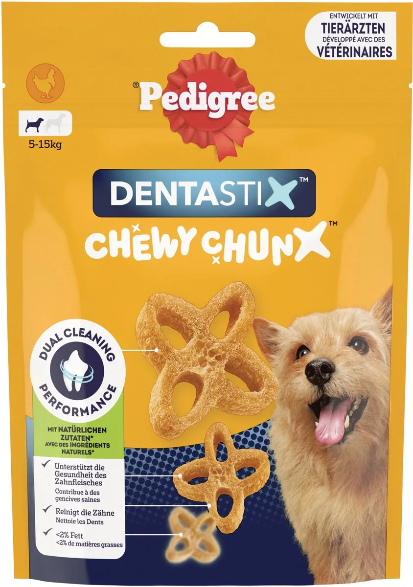 Pedigree Dentastix Chewy Chunx Mini Kip - 340g