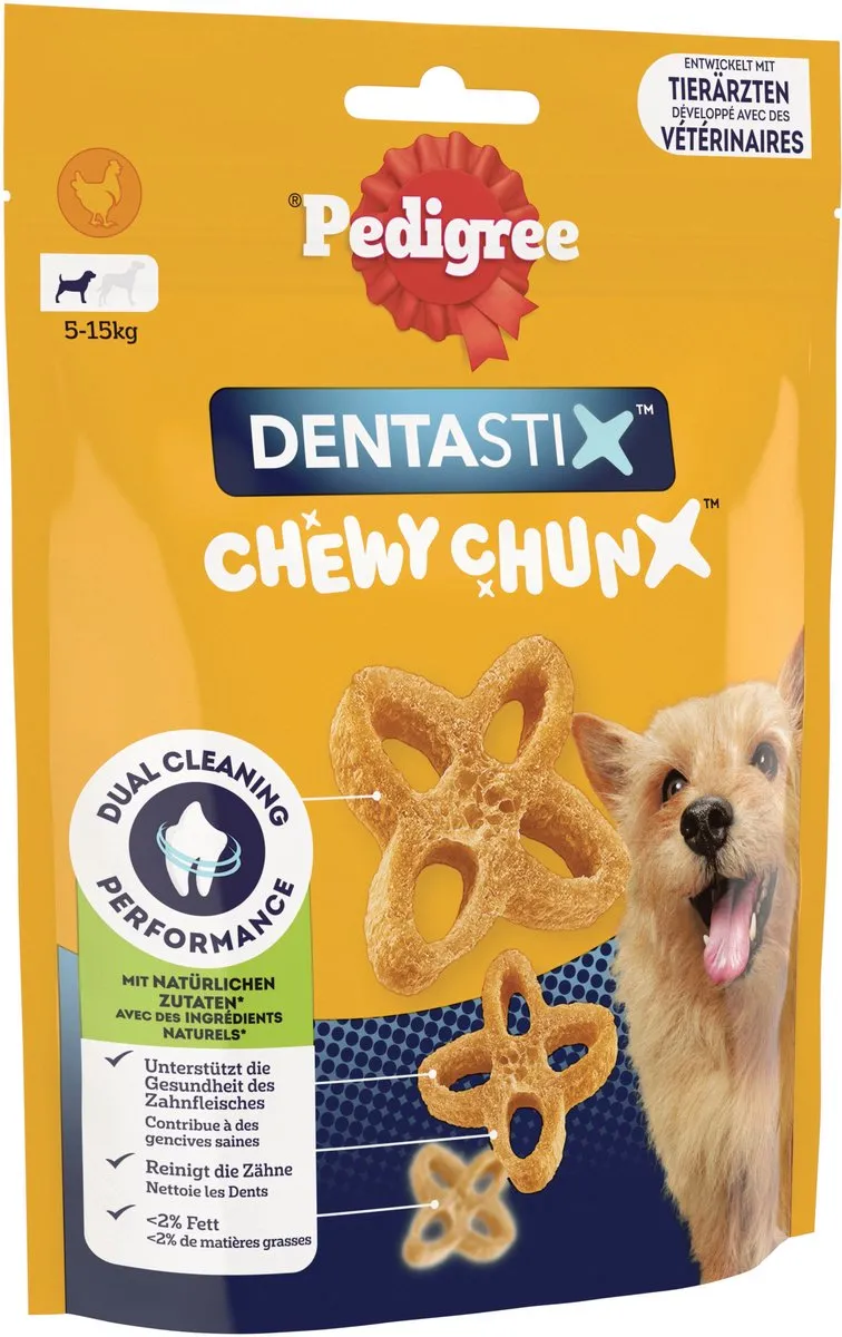 Pedigree Dentastix Chewy Chunx Mini Kip - 340g
